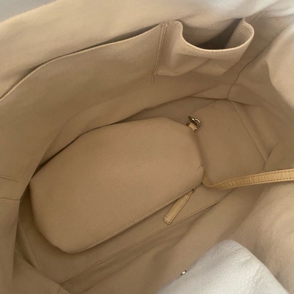 Chanel Coco Mark Caviar Skin Tote Bag Gray/Silver with silver hardware - Picture 11 of 15